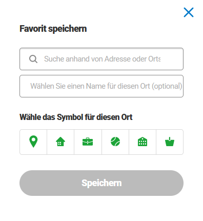 Favoriten setzen erweitert